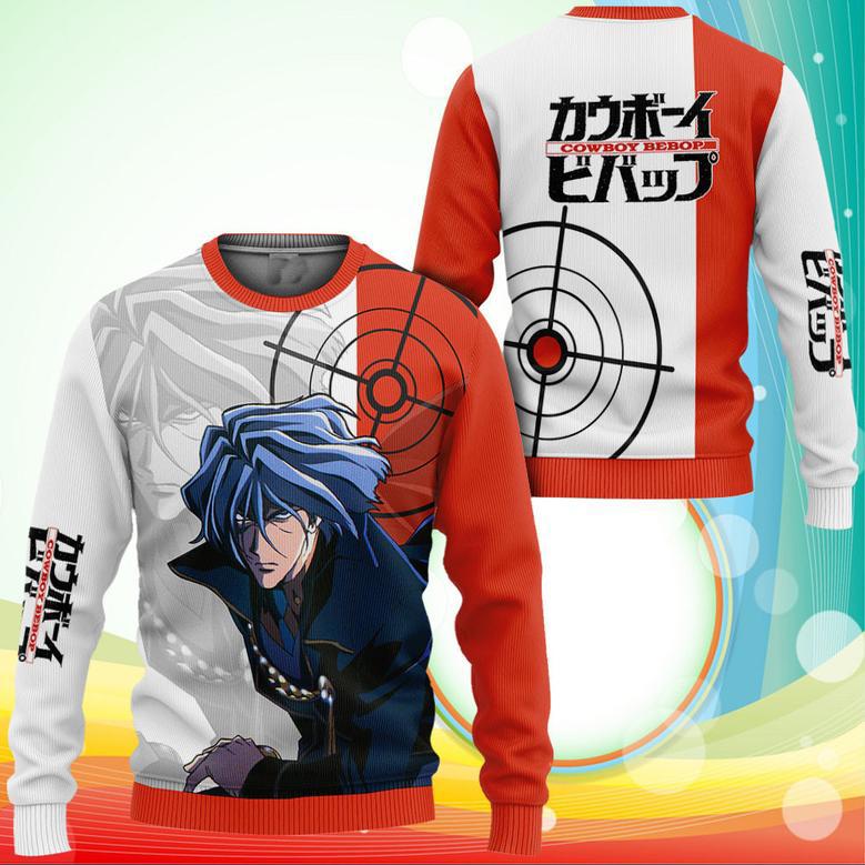 Vicious Sweatshirt Anime Cowboy Bebop Sweater