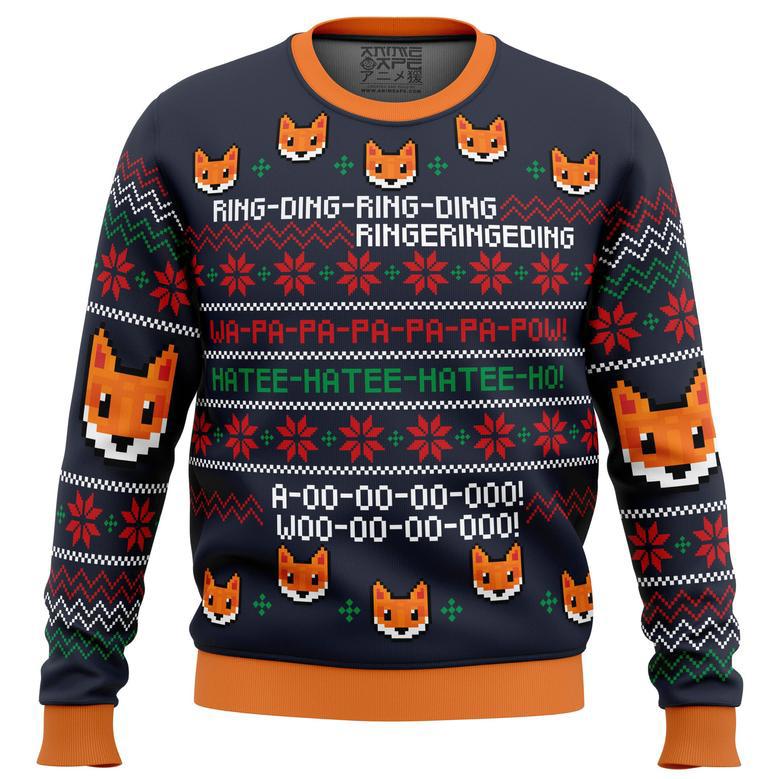 What does the Fox say Christmas Sweater