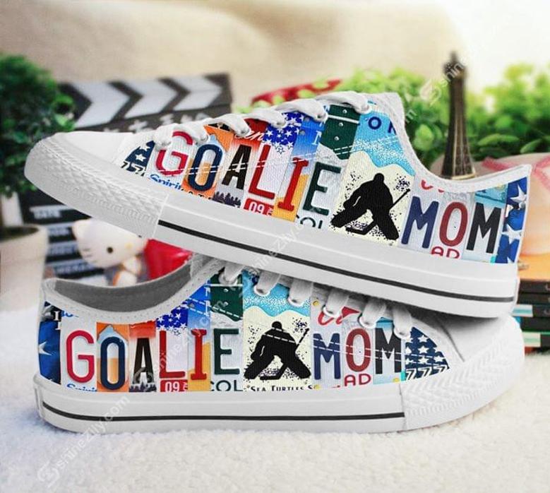 Goalie Mom Low Top Shoes