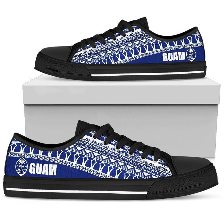 Guam Low Top Shoes Latte Stone Blue White
