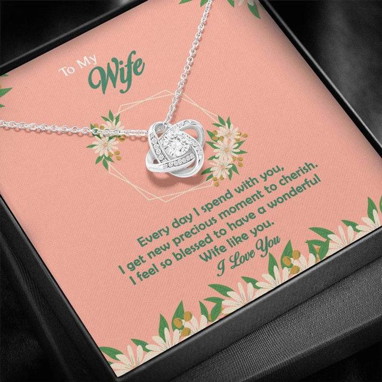 Blessed To Have You | Personalized Gift💓 Love Knot Necklace