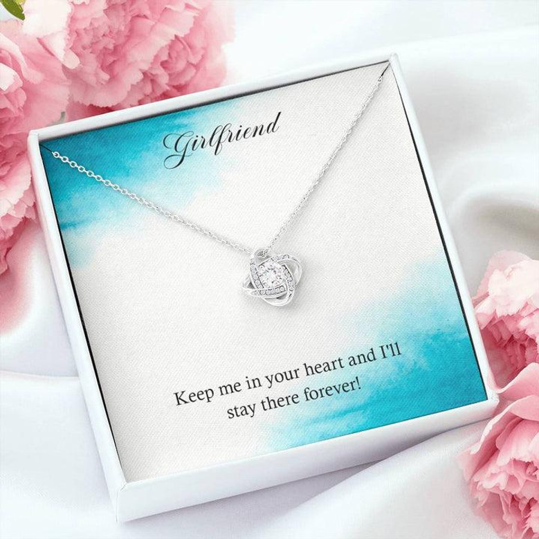 Gift Collection For Girlfriend From Boyfriend Love Knot Necklace