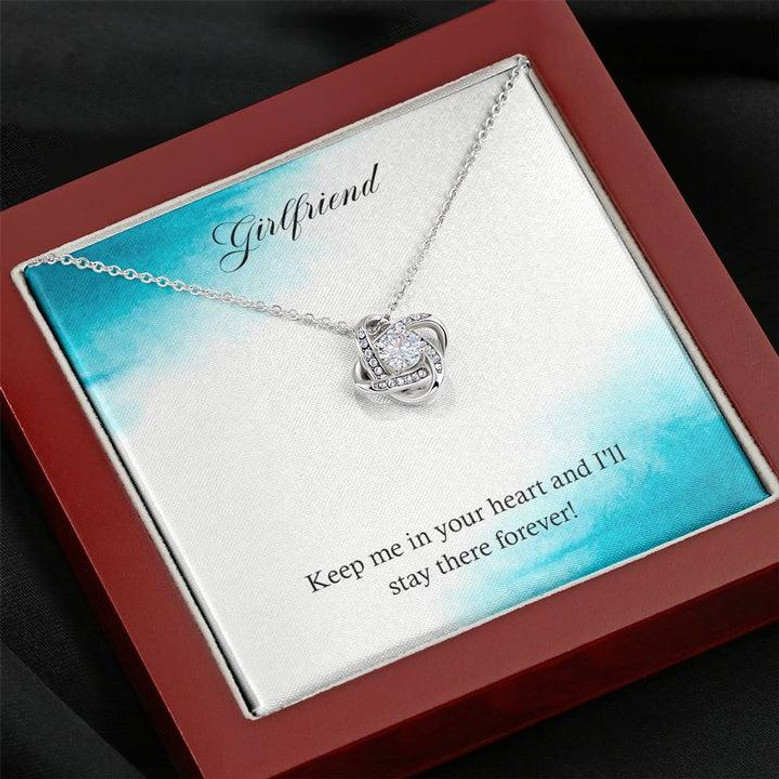 Gift Collection For Girlfriend From Boyfriend Love Knot Necklace