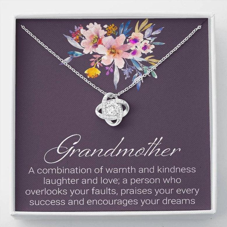 Grandmother Necklace Gift, Grandma Gift, Mother's Day Gift For Grandma, Grandma, Grandma To Be, New Grandma, Love Knot Necklace