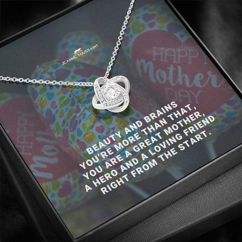 Love Knot Necklace For A Great Mom