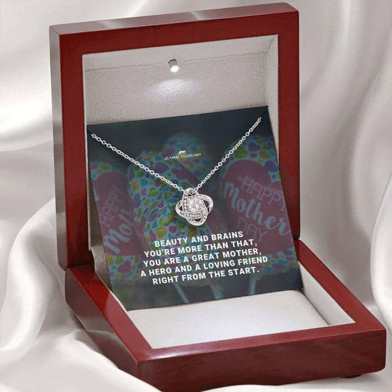 Love Knot Necklace For A Great Mom