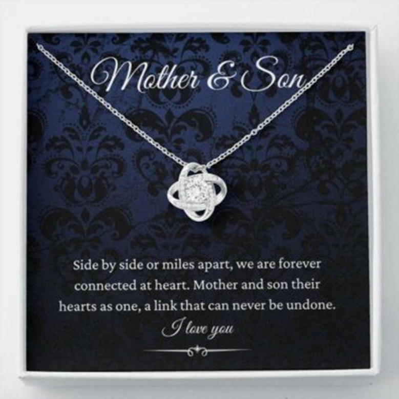 Mom Necklace, Mother & Son, Mom Gifts From Son, Gift For Mom From Son, Sentimental Gifts