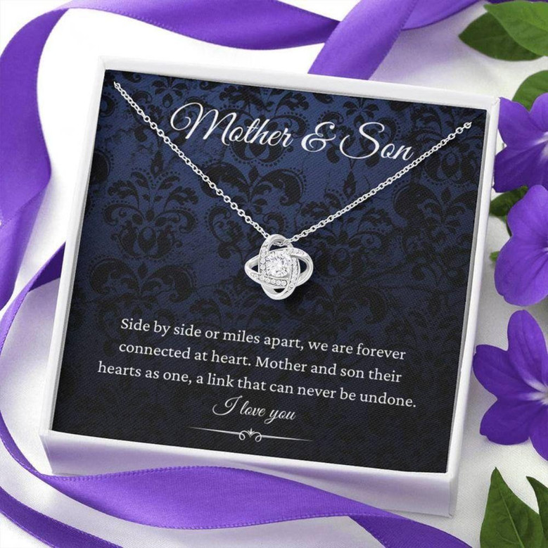 Mom Necklace, Mother & Son, Mom Gifts From Son, Gift For Mom From Son, Sentimental Gifts