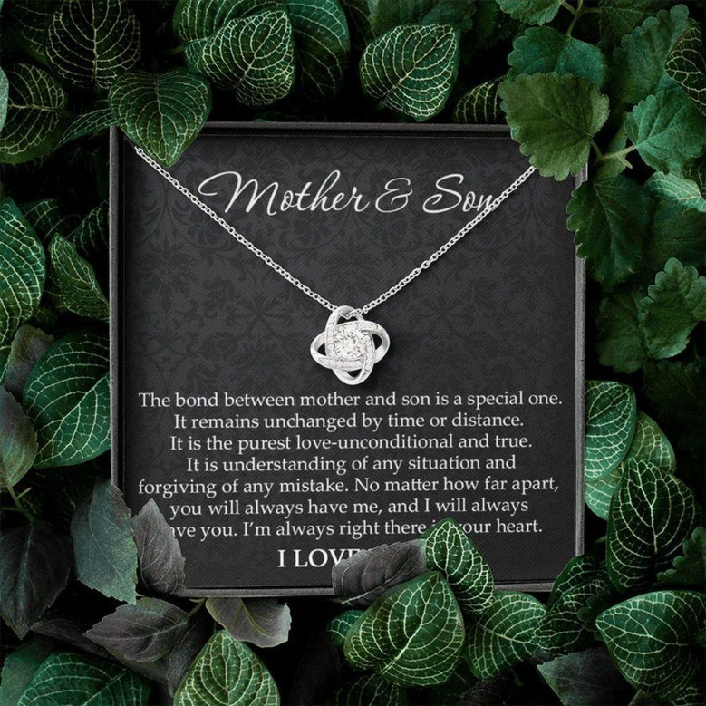 Mom Necklace, Mother & Son Gift, Mom Gift From Son, Gift For Mom From Son, Mother Birthday Necklace, Sentimental Gifts