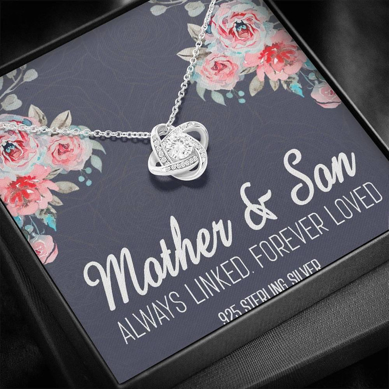 Mom Necklace, Necklace Gift For Mom From Son, Mother Son Gifts, Sentimental Gift
