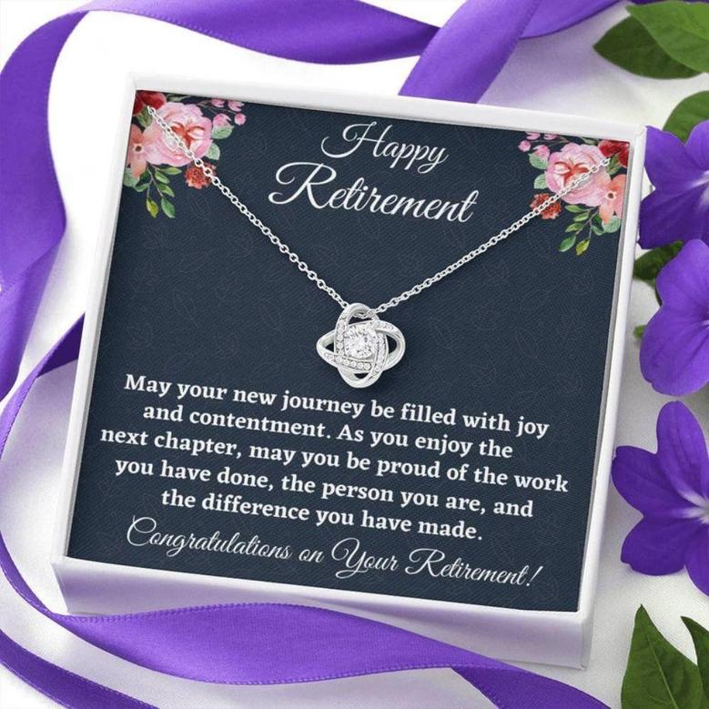 Mom Necklace, Retirement Gifts For Women Necklace, Coworker Retirement Gift, Teacher Retirement Gift