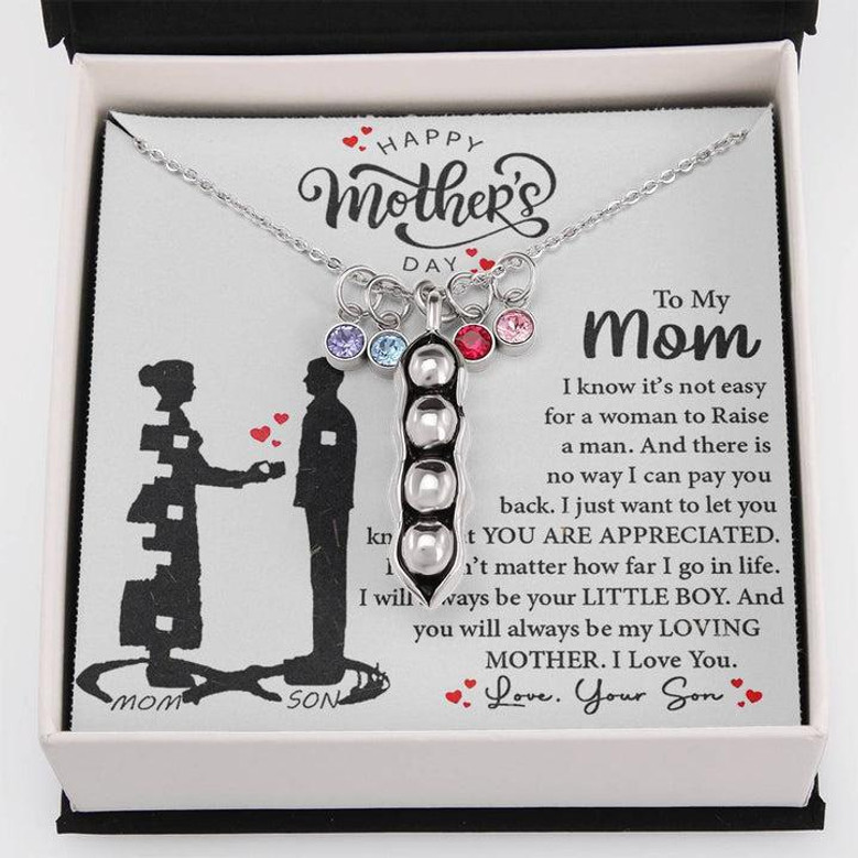 My Loving Mother | Love Knot Necklace Mother's Day Gift