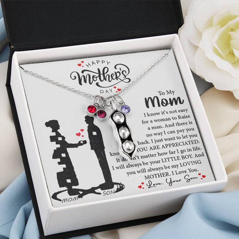 My Loving Mother | Love Knot Necklace Mother's Day Gift