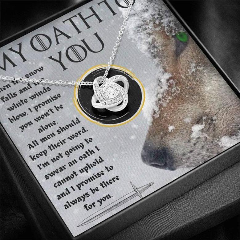 My Oath - Love Knot Necklace