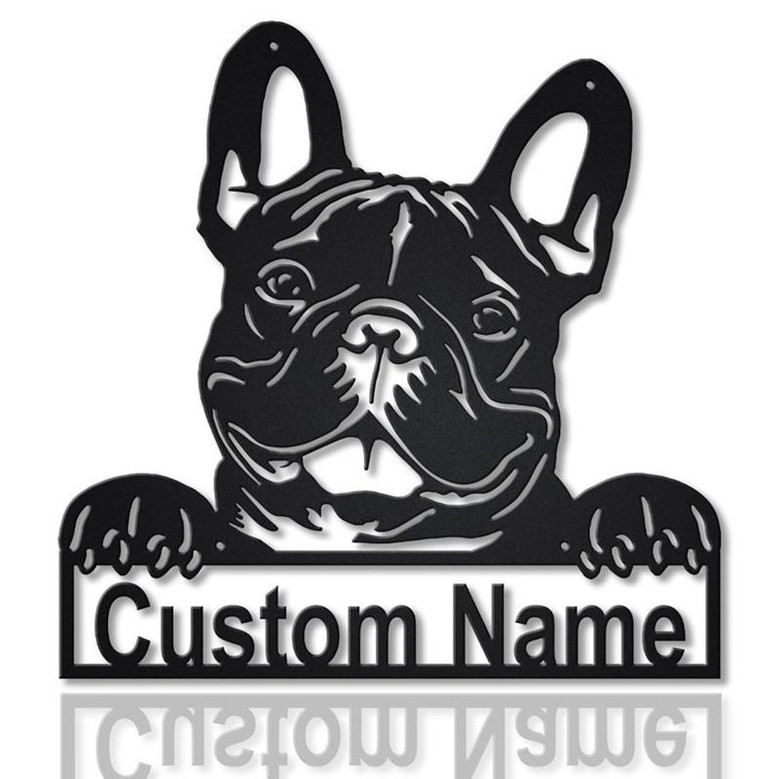 Personalized French Bulldog Metal Sign Art v2 | Custom French Bulldog Metal Sign | French Bulldog Dog Gifts for Men | Dog Gift | Animal Gift Personalized French Bulldog Metal Sign Art v2 | Custom French Bulldog Metal Sign | French Bulldog Dog Gifts for Men | Dog Gift | Animal Gift