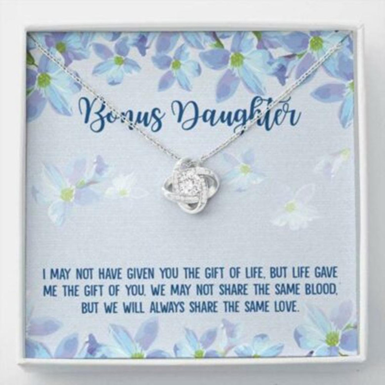 Stepdaughter Necklace, Bonus Daughter Stepdaughter Unbiological Daughter Gift