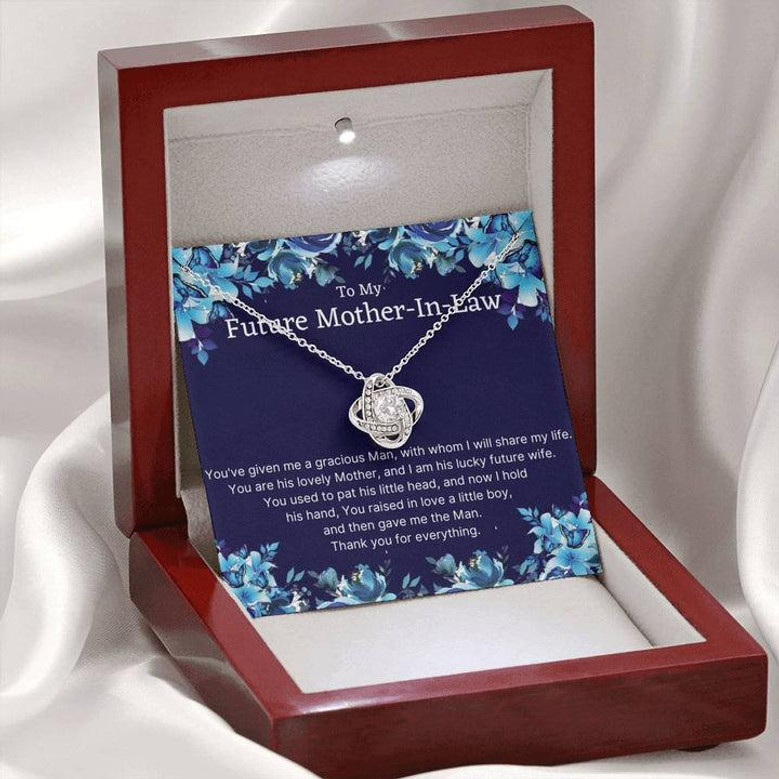To My Future Mother-In-Law - Love Knot Necklace - From Future Daughter-In-Law