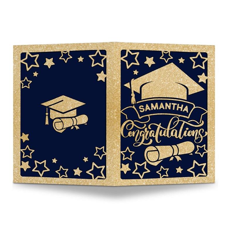 Personalized Graduation Cards Graduates Students Congratulations Gift