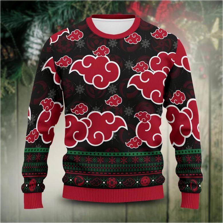 Akatsuki Sharingan Ugly Christmas Sweater