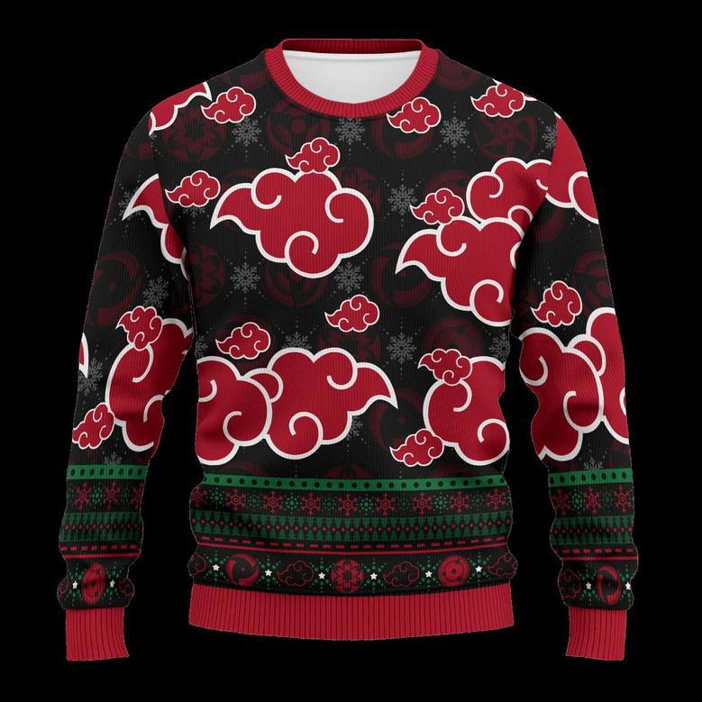 Akatsuki Sharingan Ugly Christmas Sweater