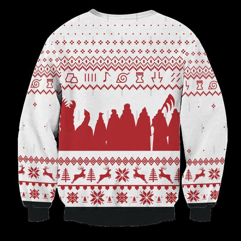 Akatsuki White Ugly Christmas Sweater