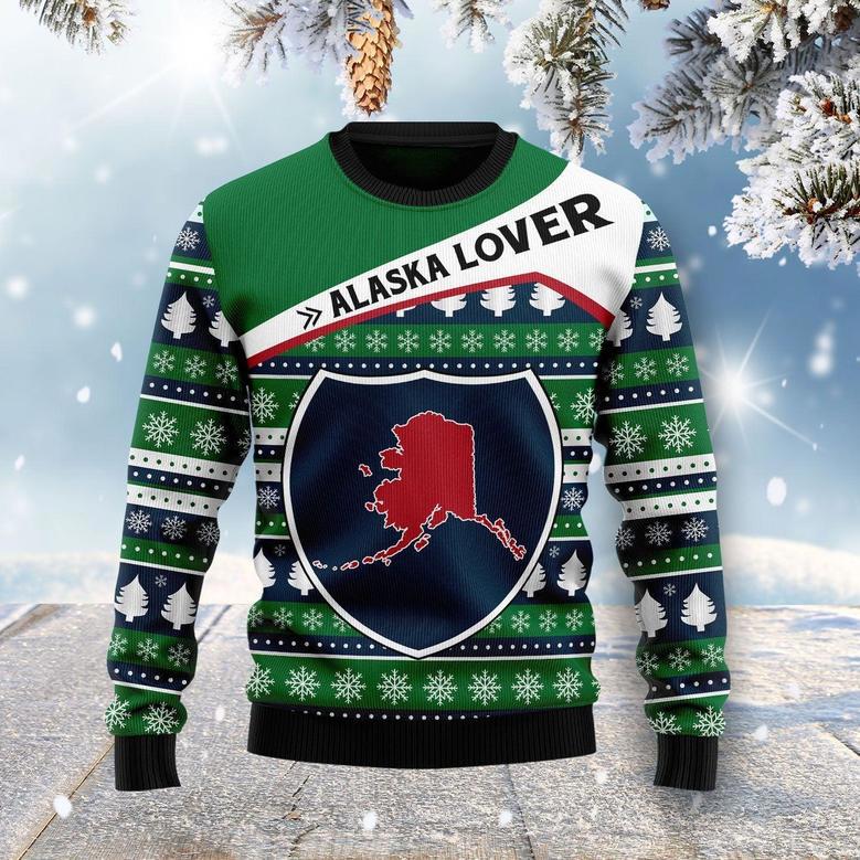 Alaska Lover Ugly Christmas Sweater