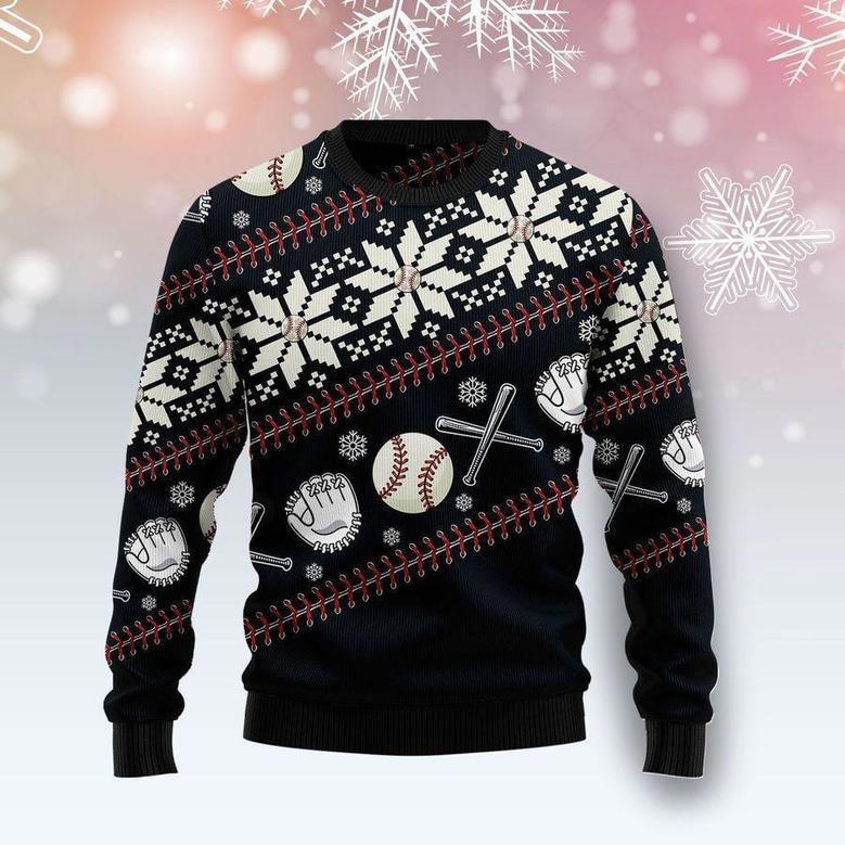 Baseball Ugly Christmas Sweater