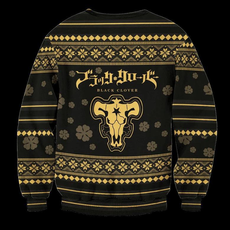 Black Clover Ugly Christmas Sweater