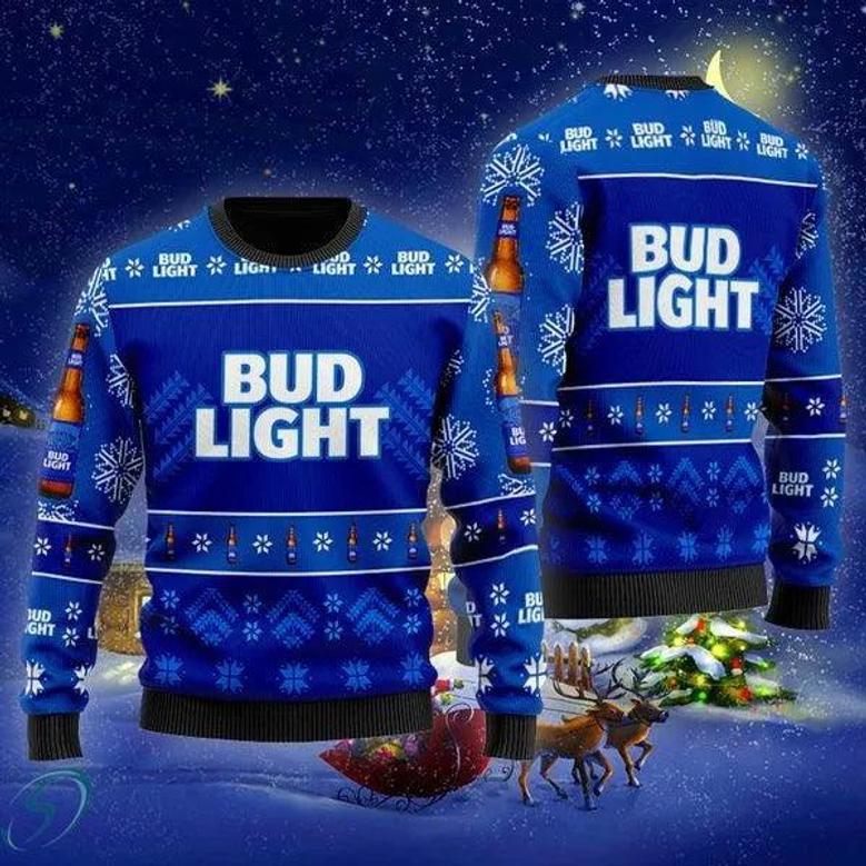 Bud Light Ugly Christmas Sweater, Jumper