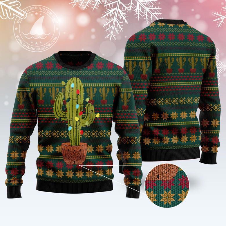 Cactus Christmas Ugly Christmas Sweater