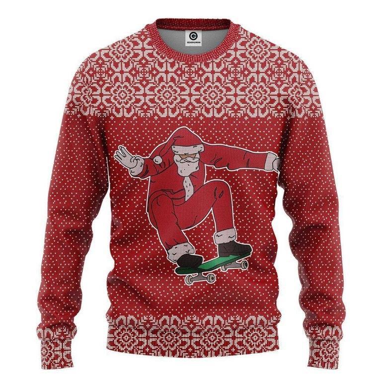 Casespring Santa Claus Ugly Christmas Sweater