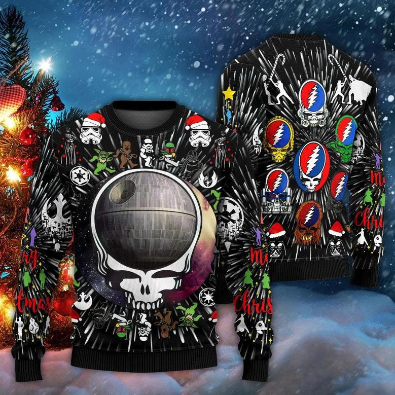 Christmas Star Wars Grateful Dead – Sweater – Ugly Christmas Sweaters