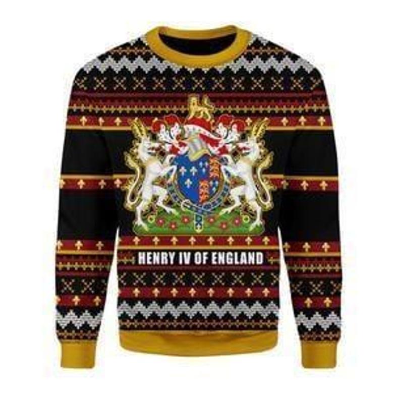 Coat Of Arms Henry VI Ugly Christmas Sweater