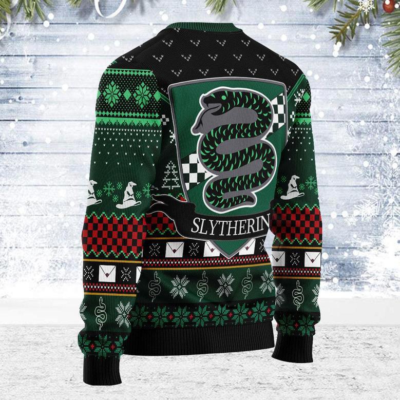 CSlytherin Round The Christmas Tree Christmas Sweater