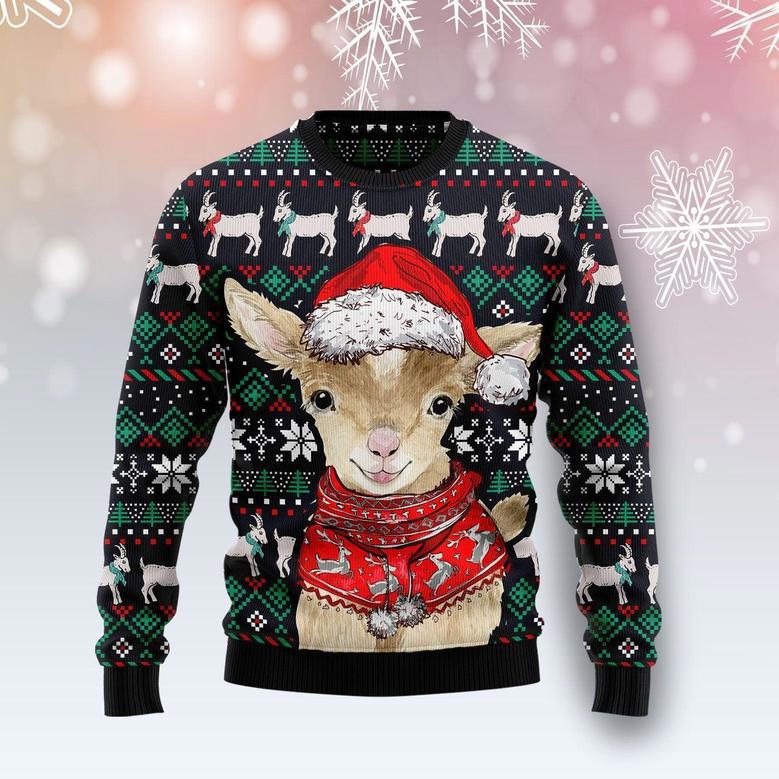 Cute Goat Ugly Christmas Sweater