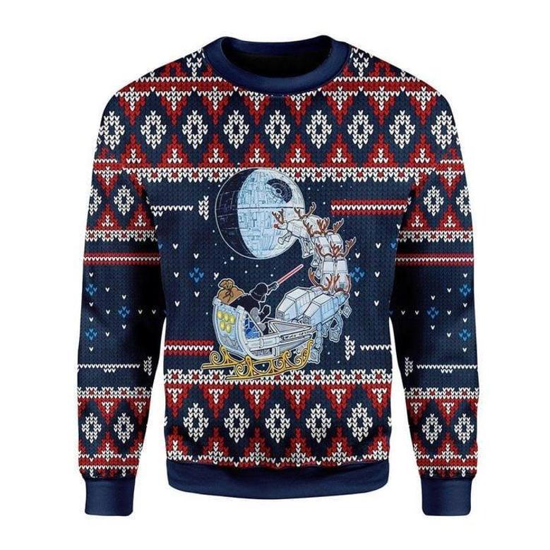 Darth Santa Ugly Christmas Sweater