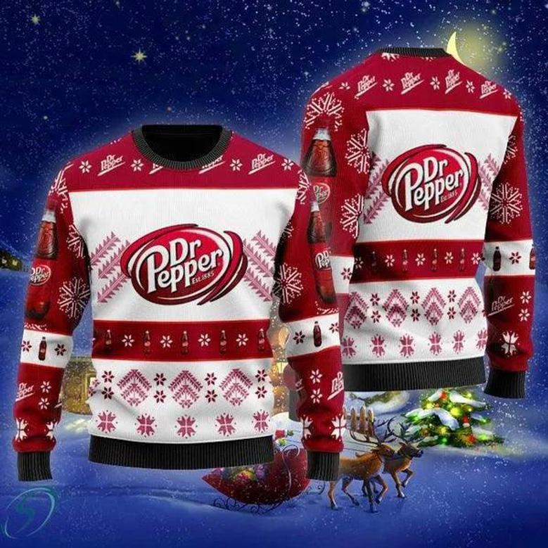 Dr Pepper Ugly Christmas Sweater, Jumper