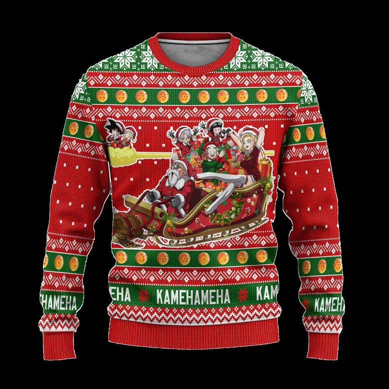 Dragon Ball Anime Christmas 14 Ugly Sweater