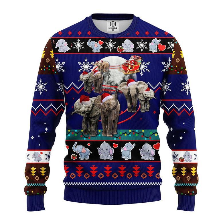 Elephant Noel Ugly Christmas Sweater