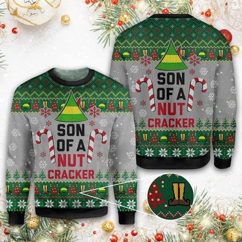 Elf Christmas Ugly Sweater