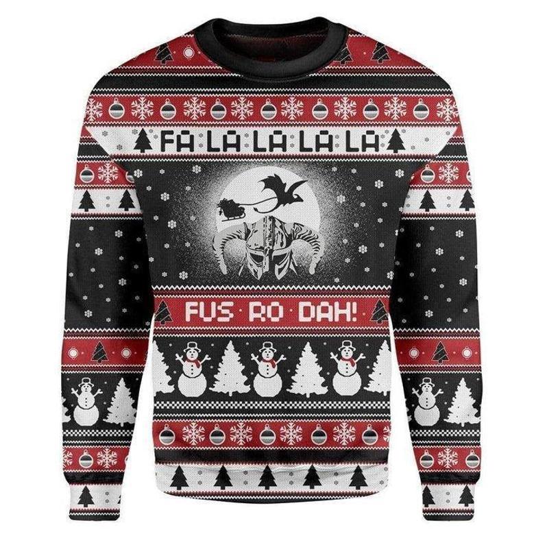 Fa La La La Ugly Christmas Sweater