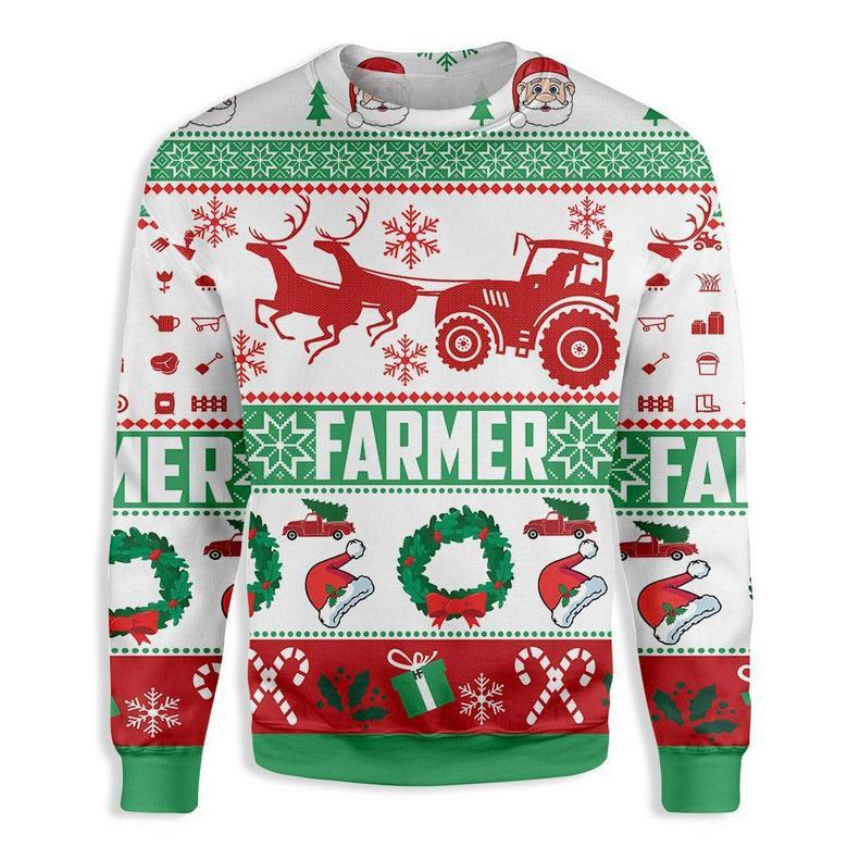 Farmer Christmas Gift Ugly Christmas Sweater