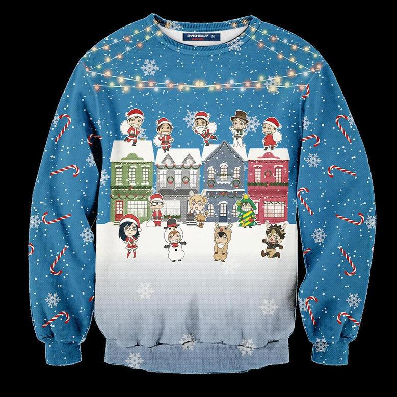 Fly High Ugly Christmas Sweater