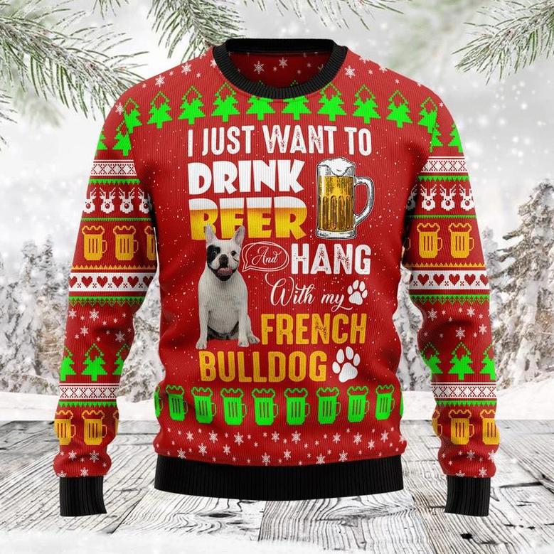 French Bulldog Ugly Christmas Sweater