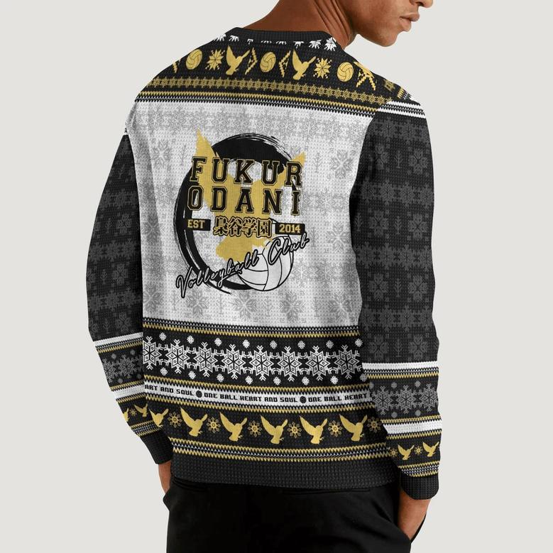 Fukurodani Jersey Ugly Christmas Sweater