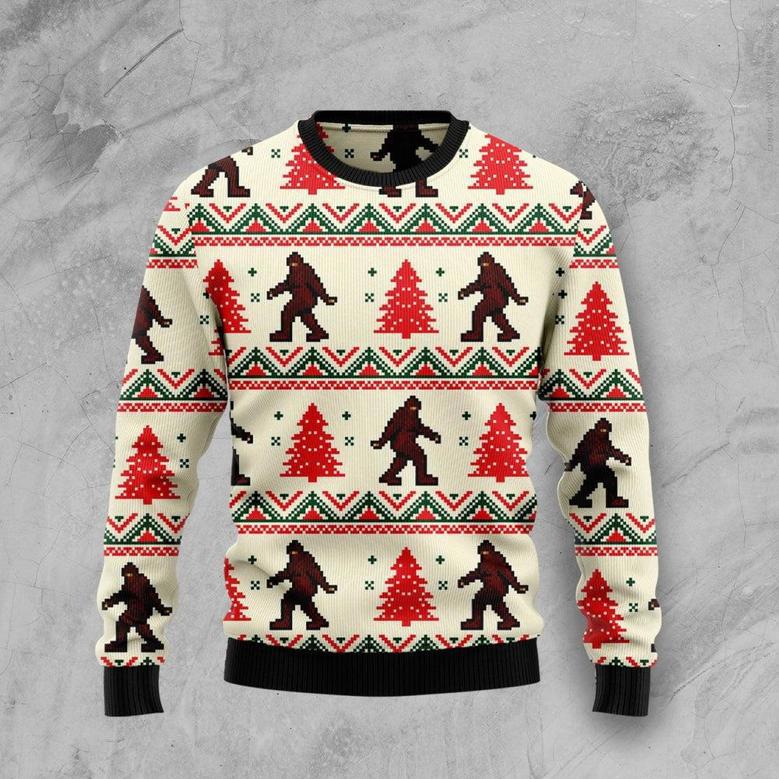 Get Festive with our Amazing Bigfoot Ugly Christmas Sweater, Jumper