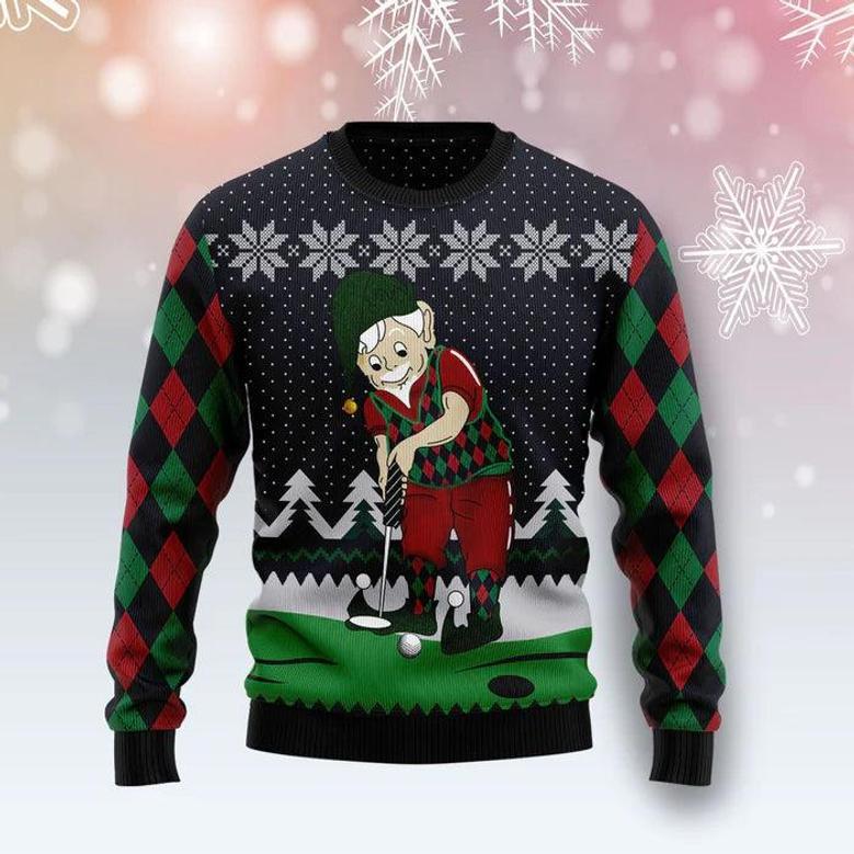 Golf Lover Ugly Christmas Sweater For Men & Women