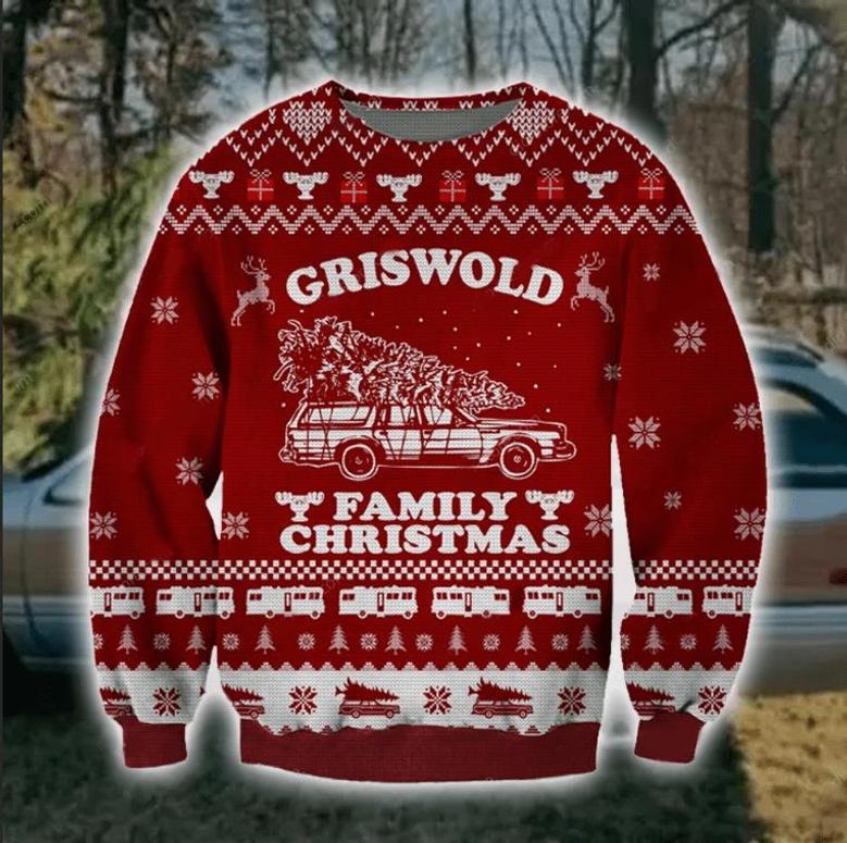 Grisworld Family Ugly Christmas Sweater