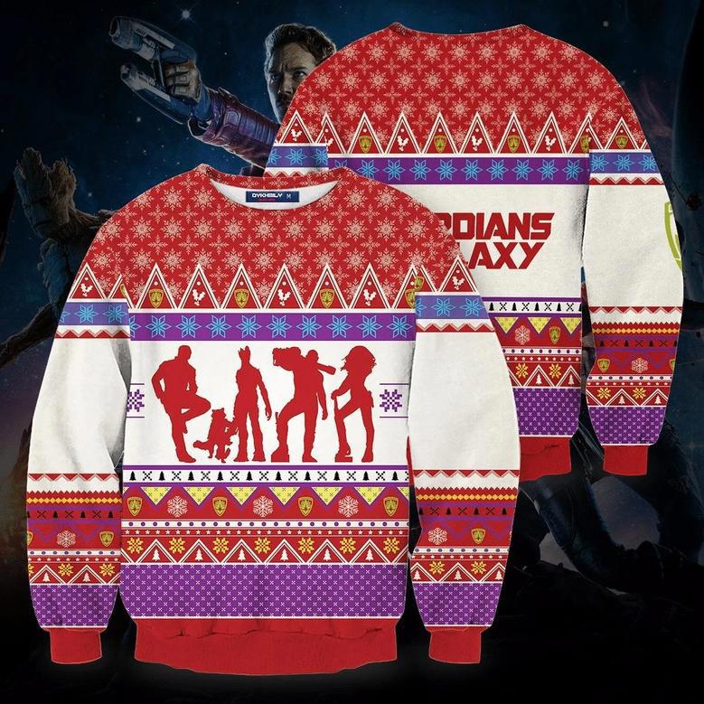 Guardians Of The Christmas Galaxy Ugly Christmas Sweater