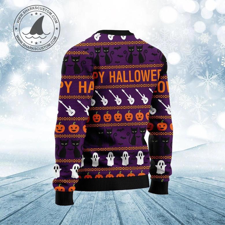 Guitar Ugly Halloween Sweater